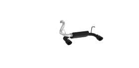 Black Series Axle Back Exhaust System S5529BLK